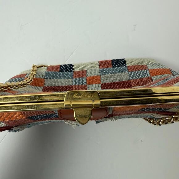 Authentic Mark Cross x Meghan Spielman Handwoven Rare The Susanna Bag - Picture 6 of 14